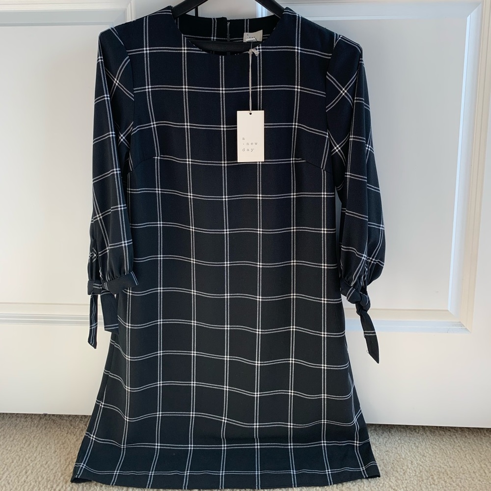 a new day Women’s Plaid Dress NWT